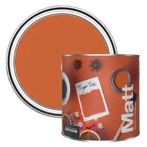 Rust-Oleum Washable Matt Wall Paint - Tiger Tea 2.5L