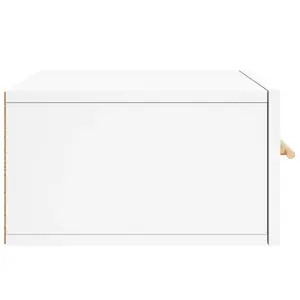 Berkfield Wall-mounted Bedside Cabinets 2 pcs White 35x35x20 cm