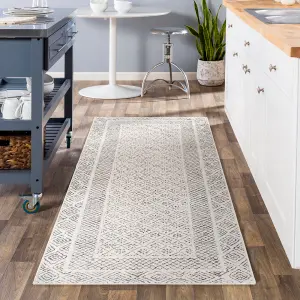 AMBRE Boho Skandi Runner Rug 80 x 220 cm