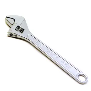 10" Adjustable Spanner / Wrench Monkey Pipe Plumbers Opening Range 0-28mm