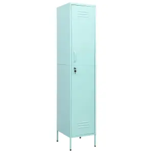 Berkfield Locker Cabinet Mint 35x46x180 cm Steel