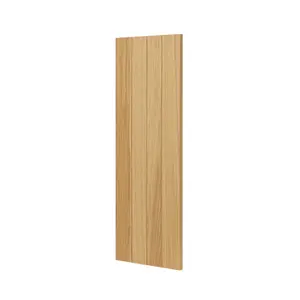 GoodHome Verbena Natural oak shaker Standard Wall End panel (H)960mm (W)360mm