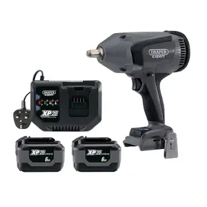 Draper  XP20 20V Brushless Impact Wrench Kit, 1/2" Sq. Dr. 94080