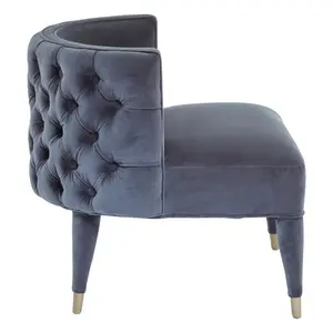 Interiors by Premier Villi Grey Feature Chair