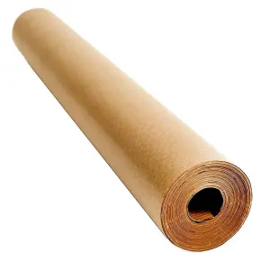 750mm x 100m Brown Kraft Paper Roll For Gift Wrapping, Shipping, Arts & Crafts