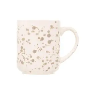 Siip Stoneware Splatter Beige Mug