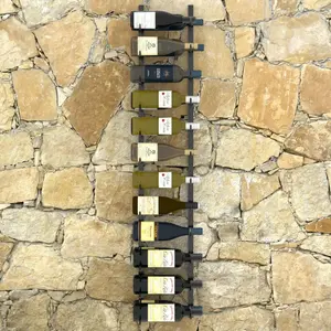 Jarman 24 Bottle Wall Mounted Wine Rack