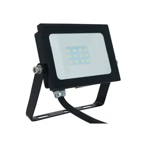 Phoebe LED Floodlight 10W Atlas-Mini Cool White Black IP65