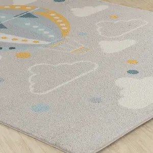 MONTY Kids' Bedroom & Playroom Rug 160 x 213 cm