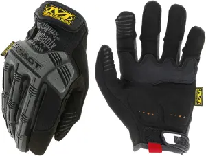 Mechanix Wear M-Pact Gloves Black/Grey Medium