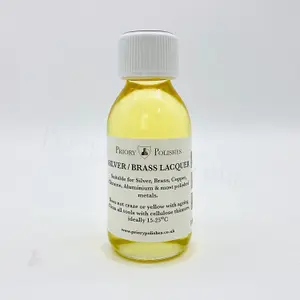 Priory Polishes Brass Lacquer 100ml