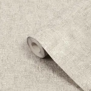 Superfresco Midas Texture Neutral Gold Plain Wallpaper