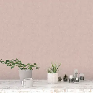 Galerie Nordic Elements Dark Pink Marble Texture Effect Wallpaper Roll