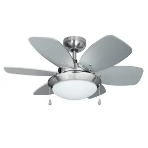 Paschke 76cm Ceiling Fan with Light Kit No