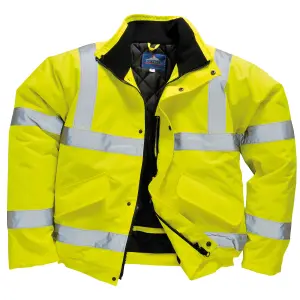 Portwest Unisex Hi-Vis Bomber Jacket (S463) / Workwear / Safetywear