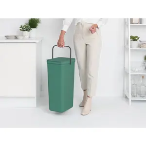 Brabantia Sort and Go 40 Litre Rubbish Bin Fir Green