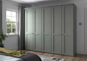 John Lewis Marlow 250cm Hinged Wardrobe