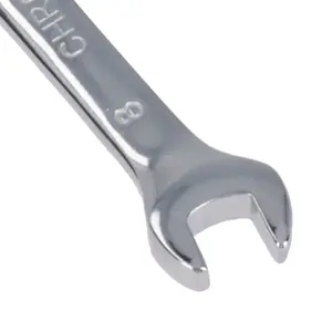 8mm Metric Flexible Combination Ratchet Spanner Wrench Bi-Hex 12 Sided