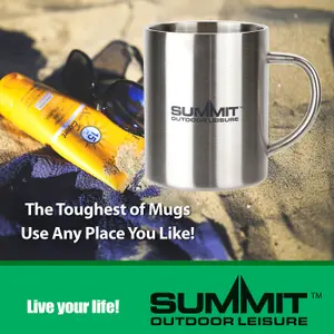 Stainless Steel Mug 450ml Travel Commuting Flask