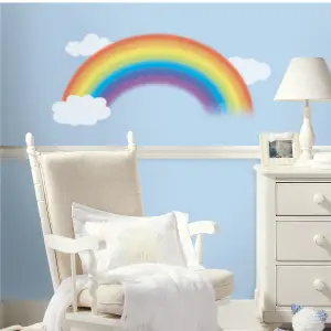 RoomMates Over The Rainbow Giant Peel & Stick Wall Decals