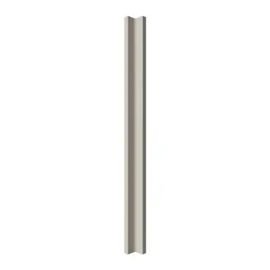 Tydeman Matt pebble Tall Corner post, (W)59mm (L)895mm