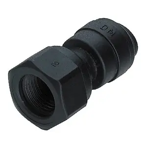 UNS to Pushfit Tap Adapter - 7/16-20" UNS x 10mm Pushfit - DMFit AFAUF107/16CM