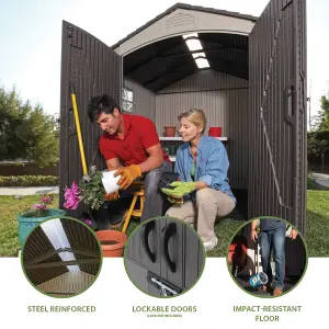 Lifetime 7 Ft. x 7 Ft. Outdoor Storage Shed