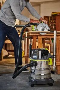 Ryobi ONE+ Wet & Dry Vac 18V (R18WDV-0) - TOOL ONLY, BARE UNIT