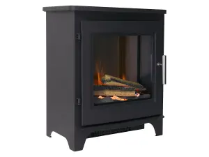 Acantha Austin Electric Stove in Black