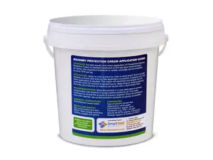 Brick Waterproofer and Brick Damp Proofer, Masonry Cream, (ClimaShield), Brick Sealer, Breathable, Premium 25-Years Protection, 3L