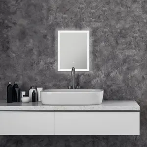 NxtGen Colorado LED 390x500mm Illuminated Bathroom Mirror with Touch Sensitive On/Off Switch