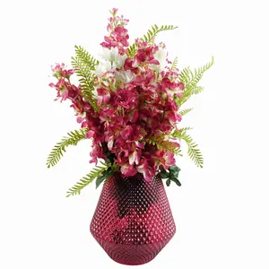 Silk Pink Arrangement (Set of 6)