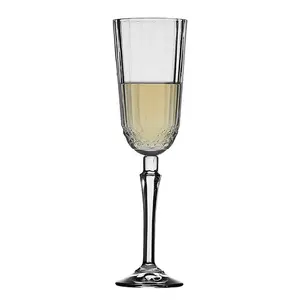 Queensway Home & Dining 125ml 12 Pcs Champagne Flutes Clear Glasses Sets Prosecco Glass