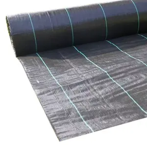 Weed Control Membrane Barrier Fabric - 100gsm Heavy Duty - 4m x 25m