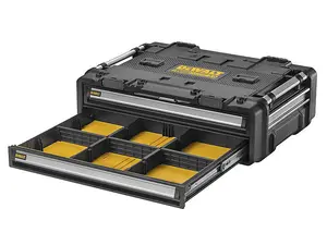 DEWALT TOUGHSYSTEM 2.0 DXL Shallow Drawer Unit for Heavy-Duty Tool Organization