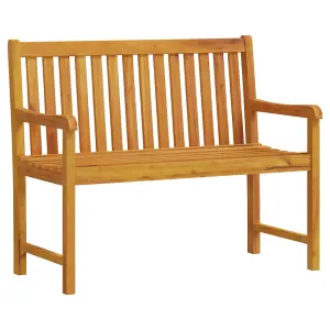 Berkfield Garden Bench 110 cm Solid Acacia Wood