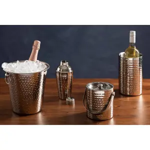 Maison by Premier Hammered Effect Champagne/Wine Cooler