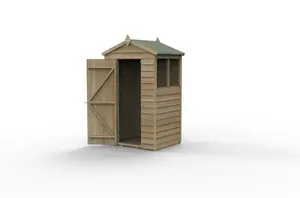 4LIFE Apex Shed 4x3 - Single Door - 2 Windows