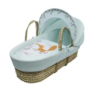 Kinder Valley Down In The Woods Mint Palm Moses Basket