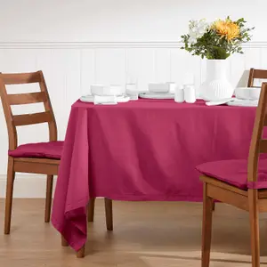 Homescapes Plum Tablecloth 137 x 178 cm