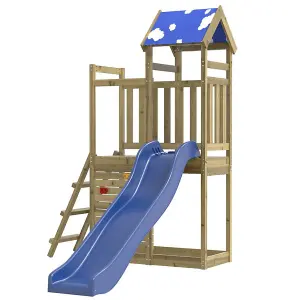 Berkfield Outdoor Playset Impregnated Wood Pine