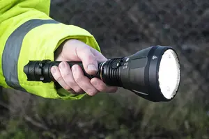 NightSearcher Magnum 1100 Lumen High Performance, Heavy-duty, Rechargeable Torch