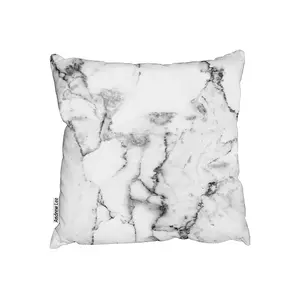 White Marble Texture (Cushion) / 45cm x 45cm