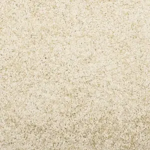 Shaggy Rug PAMPLONA High Pile Modern Gold 240x240 cm