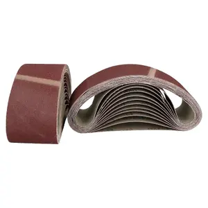 533mm x 75mm Mixed Grit Abrasive Sanding Belts Power File Sander Belt 50 Pack