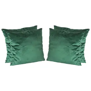 Square Velvet Cushions - 55cm x 55cm - Pack of 4