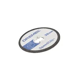 Dremel EZ SpeedClic Metal Cutting disc 38mm x 1.25mm, Pack of 5