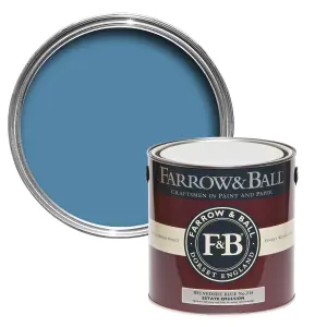 Farrow & Ball Modern Emulsion Mixed Colour 215 Belvedere Blue 5 Litre