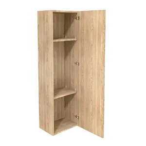 SunDaze 1200mm Bathroom Furniture Tall Storage Unit Wall Mounted Cupboard Cabinet Oak