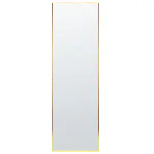 Standing Mirror BEAUVAIS Metal Gold